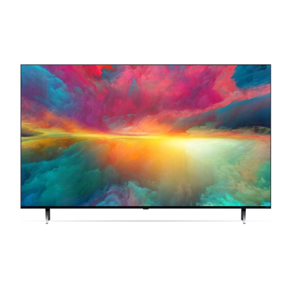 LG 65QNED756RA Guide De L'utilisateur