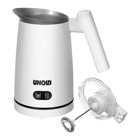 Unold Latte Bricco Manuels