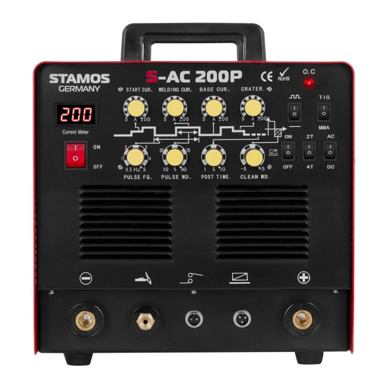 STAMOS S-AC 200P Manuel D'utilisation