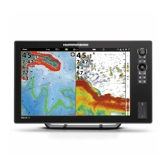 Humminbird SOLIX Guide De Démarrage Rapide