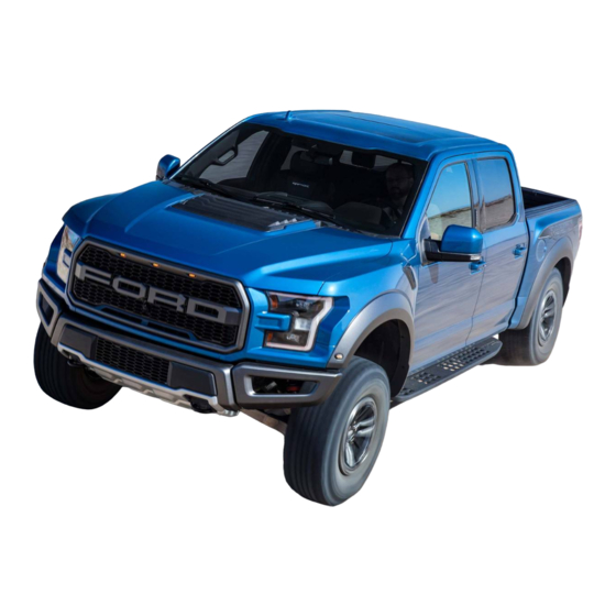 Ford Performance F-150 RAPTOR 2020 Manuels