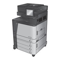 HP COLOR LASERJET ENTERPRISE FLOW MFP M880z Guide De L'utilisateur