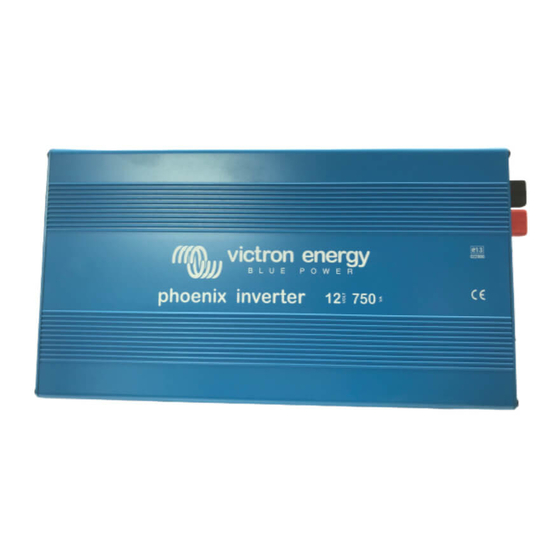 Victron energy Phoenix 12/750 Manuel