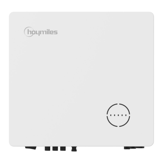Hoymiles HYT-5.0HV-EUG1 Guide D'installation Rapide
