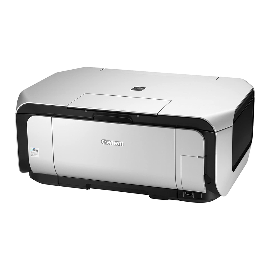 Canon PIXMA MP610 Serie Mode D'emploi