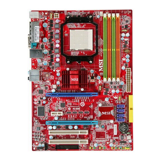 MSI K9A2 CF Serie Mode D'emploi