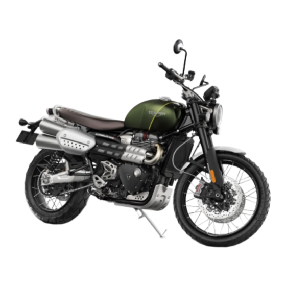 Triumph Scrambler 1200 XC Manuels