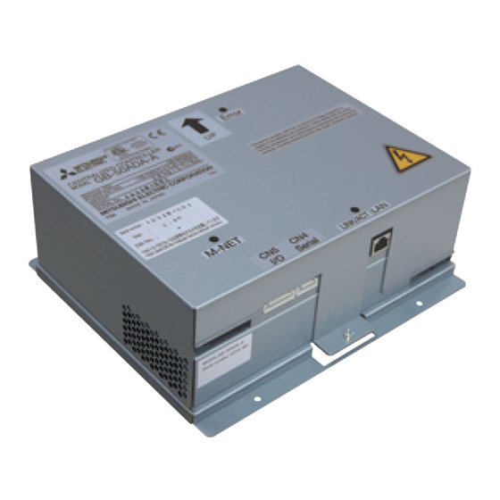 Mitsubishi Electric GB-50ADA-A Manuel D'installation