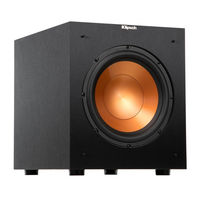 Klipsch R-10SW Manuel D'utilisation