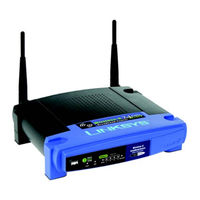 Cisco Systems LINKSYS WRT54G Guide De L'utilisateur