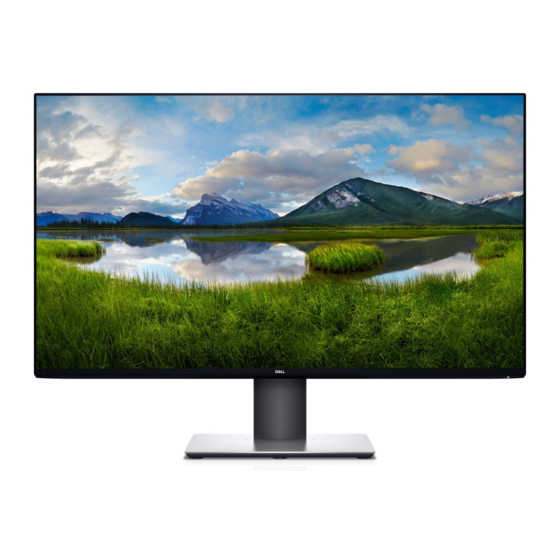 Dell UltraSharp U3219Q Guide D'utilisation