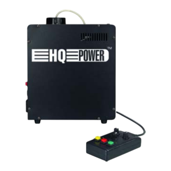 HQ Power VDL600HZ Mode D'emploi