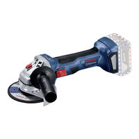 Bosch GWS 18V-7 Professional Notice Originale