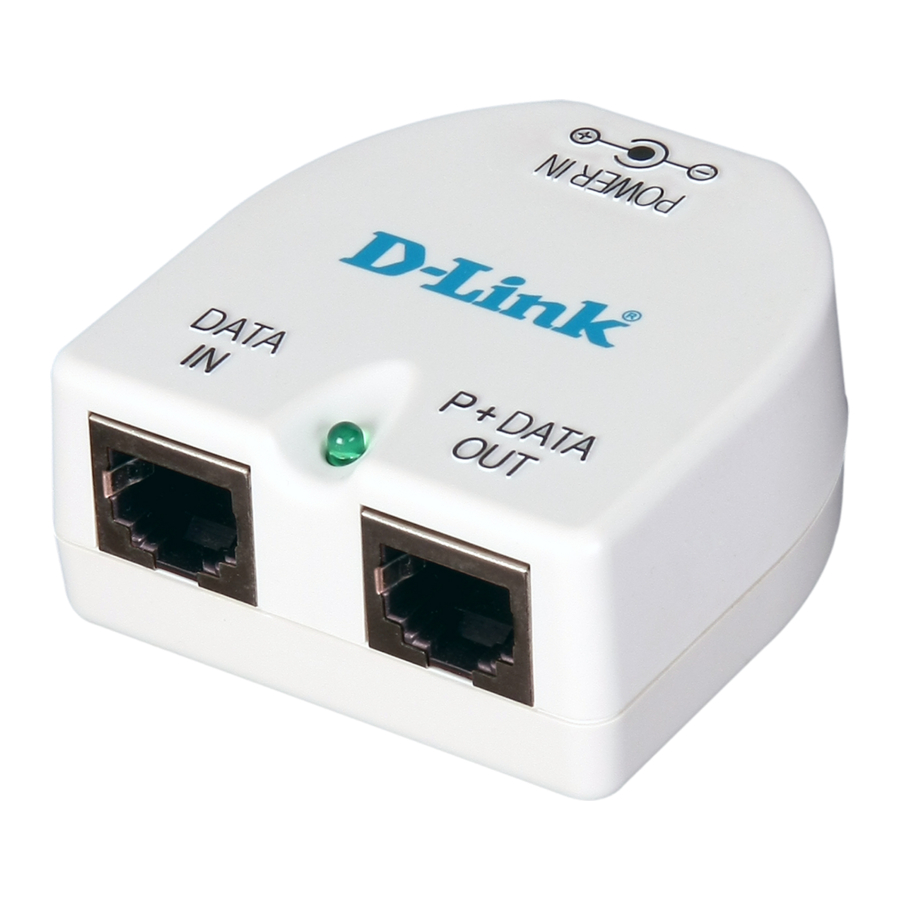 D-Link DPE-101GI Guide D'installation