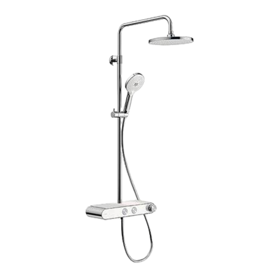 DURAVIT Shower System Shelf 1050 TH4380 0080 Notice De Montage Et D'utilisation