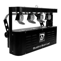 BoomToneDJ Quattro Scan LED Mode D'emploi