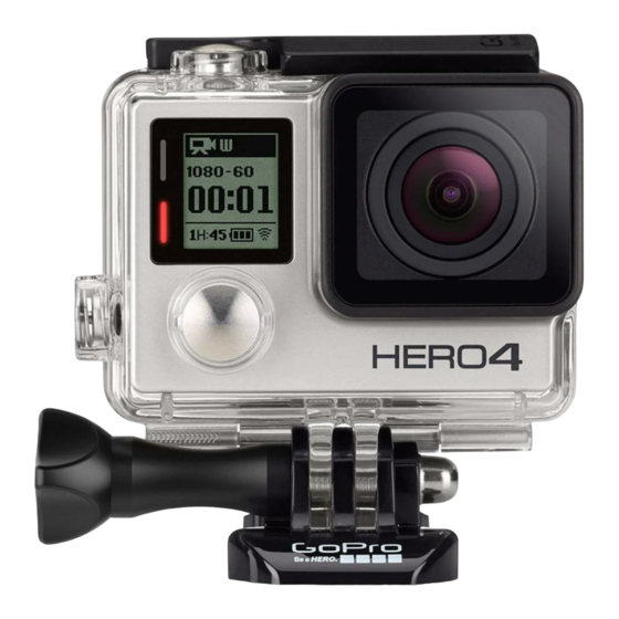 GoPro Hero 4 Silver Mode D'emploi