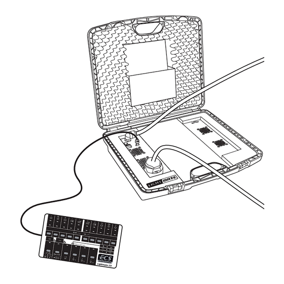 ECS Electronics LightMate III Mode D'emploi