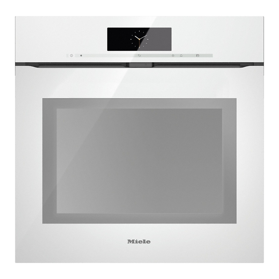 Miele H6860BPX Mode D'emploi Et Instructions De Montage