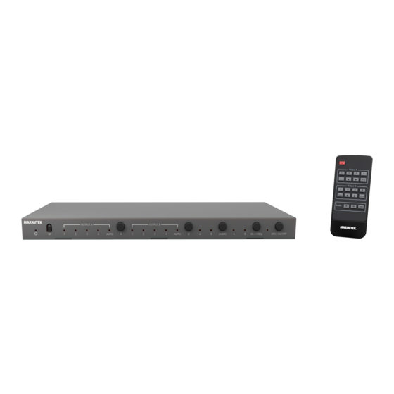 Marmitek Connect 642 Pro Guide Utilisateur