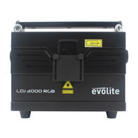 Evolite LDJ 2000 RGB Mode D'emploi