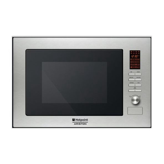 Hotpoint Ariston MWHA 222.1 X Mode D'emploi