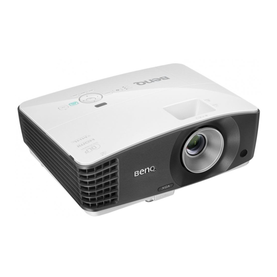 BenQ MX704 Manuel D'utilisation