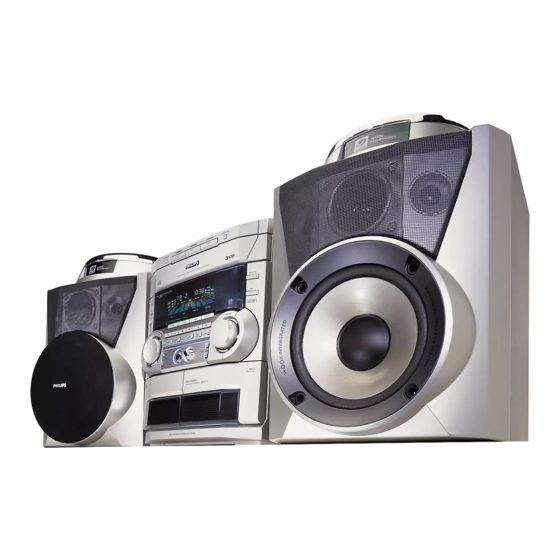 Philips FW-C85 Mode D'emploi