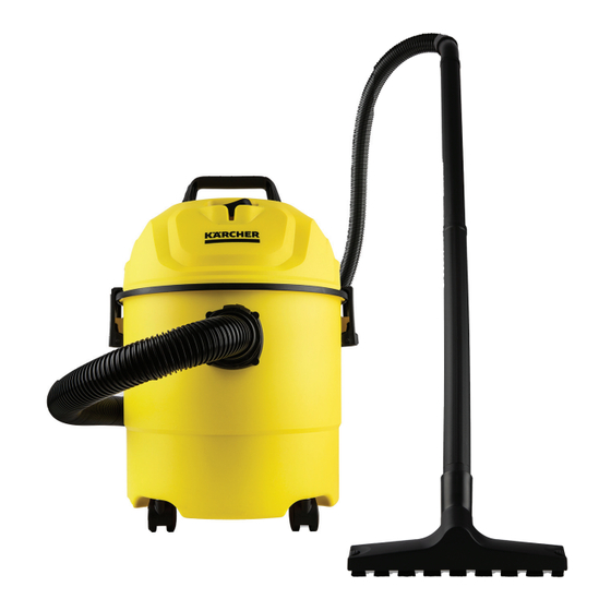 Kärcher WD 1 Classic Manuel D'utilisation