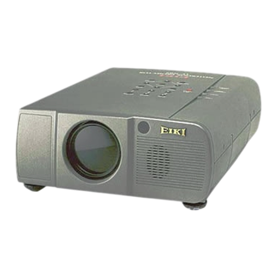 Eiki LC-XNB2W Mode D'emploi