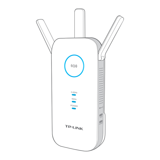 TP-Link RE450 Guide D'installation Rapide