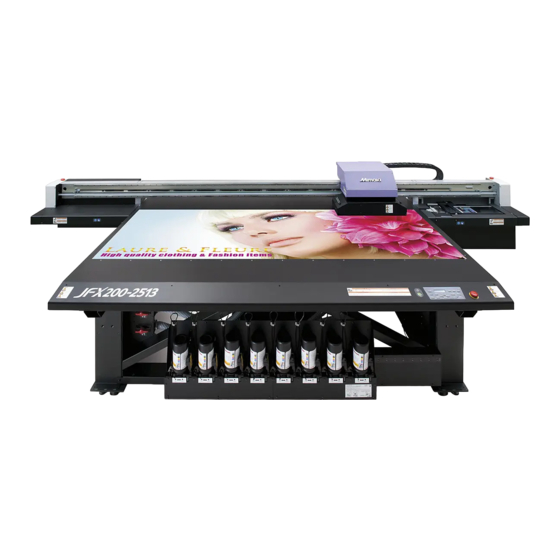 MIMAKI JFX200-2513 Manuels