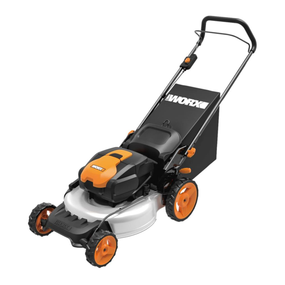 Worx WG772 Mode D'emploi
