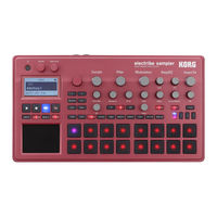 Korg electribe 2 Guide Rapide