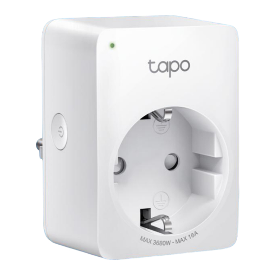 TP-Link tapo P100M V1 Mode D'emploi