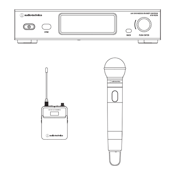 Audio-Technica ATW-R3210 Manuel De L'utilisateur