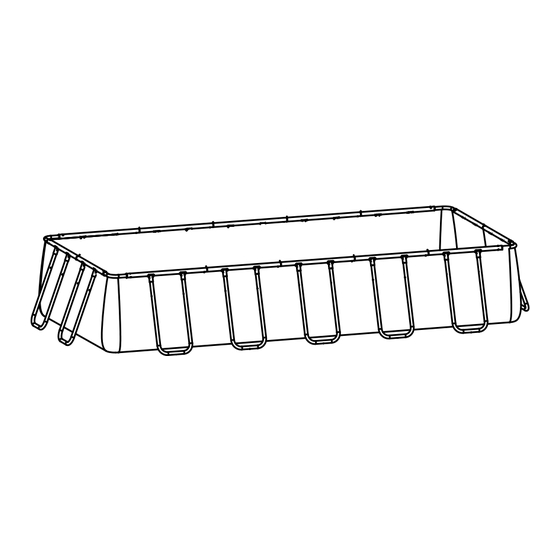 EXIT Toys FRAME POOL 5.4X2.5X1/1.22m Mode D'emploi