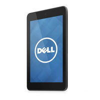 Dell Venue 7 3740 HSPA+ Manuel De L'utilisateur