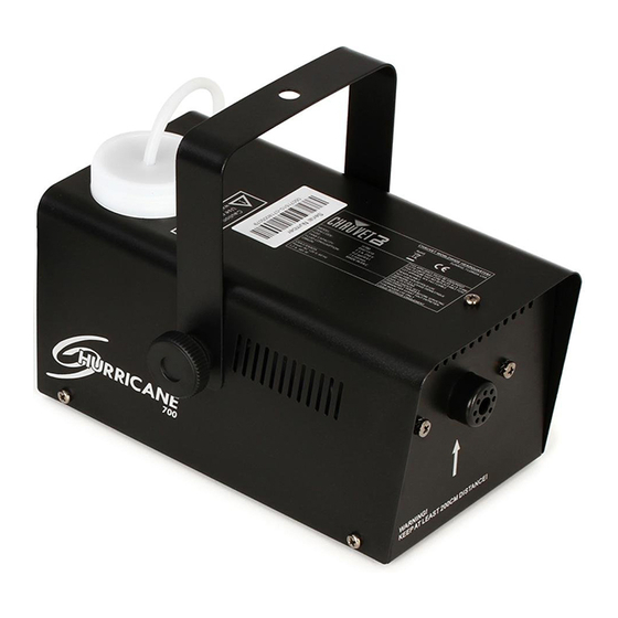 Chauvet DJ HURRICANE 700 Manuel De Référence