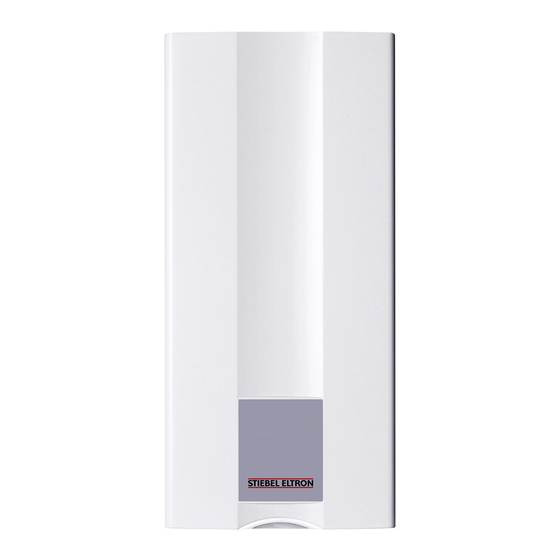 Stiebel Eltron HDB-E 12 Si Utilisation Et Installation