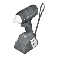 Bosch GDS 18V-400 Professional Notice Originale