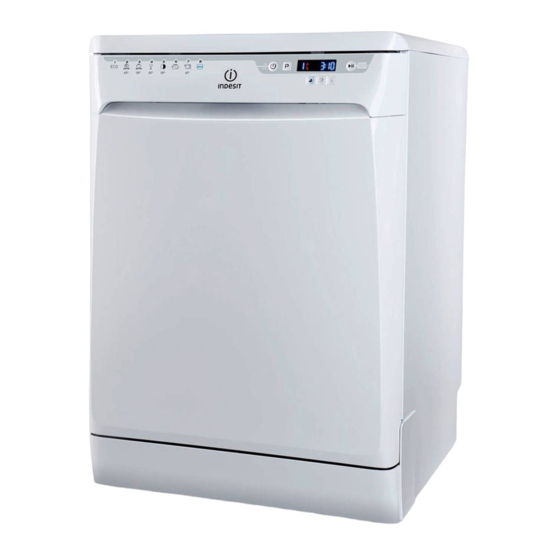 Indesit DFP 58T94 Mode D'emploi