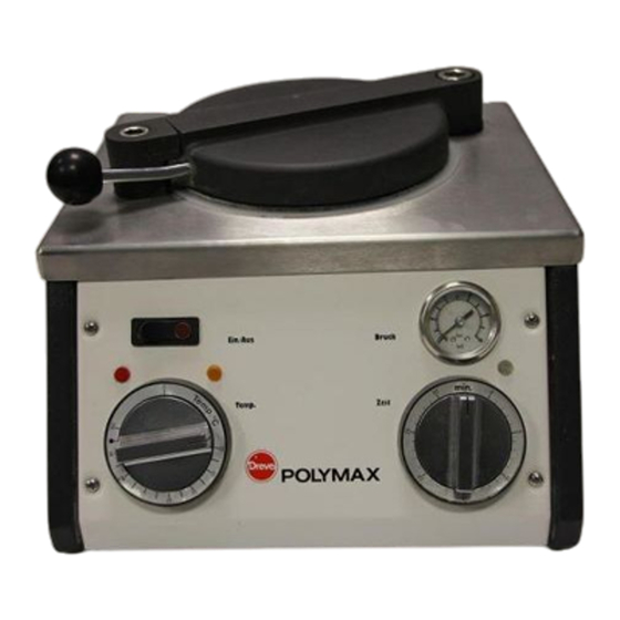 Dreve Polymax 1 Mode D'emploi