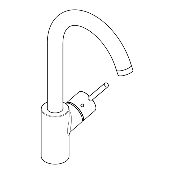 Hansgrohe Talis M52 270 1jet 14870 Serie Mode D'emploi / Instructions De Montage