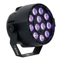 Ibiza Light UV LED PAR CAN 12 x 2W Manuel D'utilisation