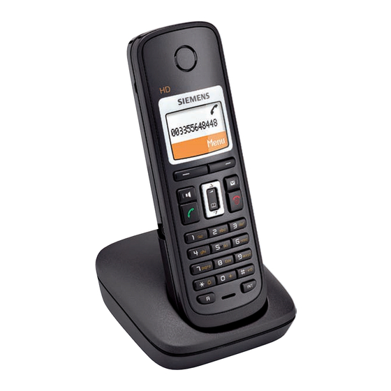 Siemens livephone C380 Manuel Utilisateur