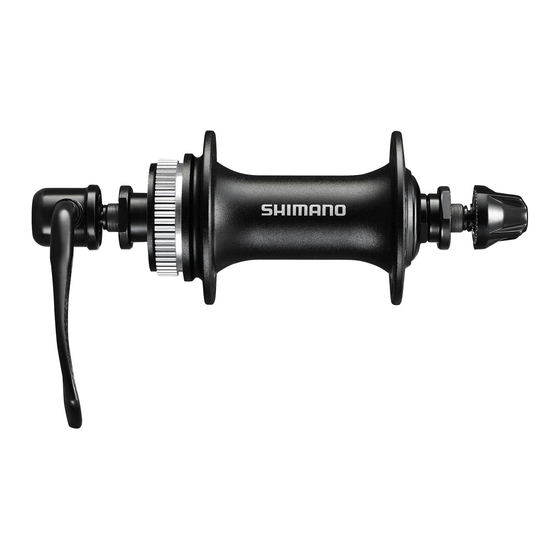 Shimano HB-M3050 Manuel Du Revendeur