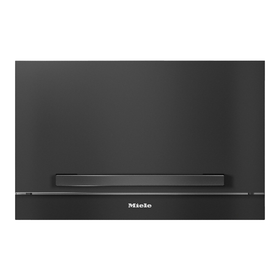 Miele DGD 7635 NR Mode D'emploi Et Instructions De Montage