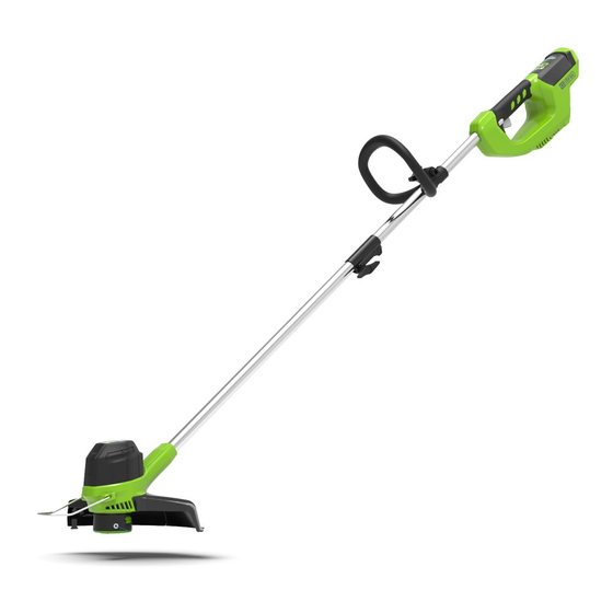 GreenWorks Tools G40LT Manuel D'utilisation