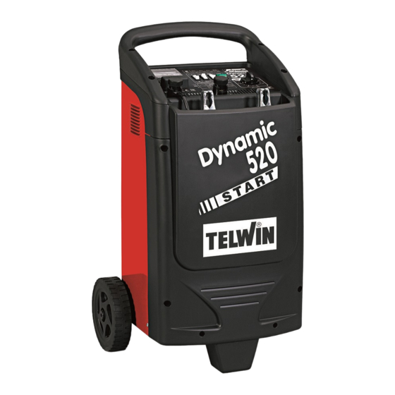 Telwin Dynamic 520 Manuel D'instructions